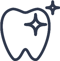 歯を白くするイラスト